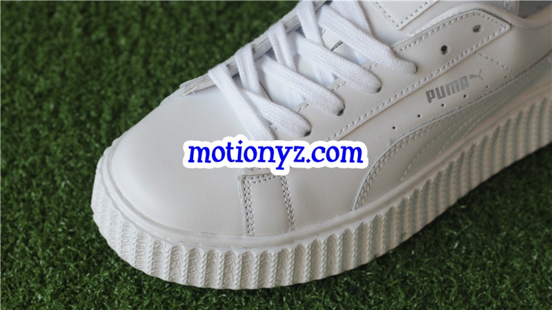 Puma Fenty Rihanna Creeper Low Leather Pure White